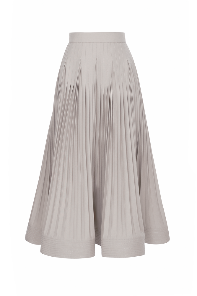 ASHY PLEATED SKIRT