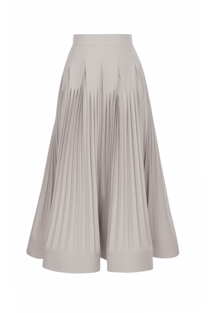 ASHY PLEATED SKIRT