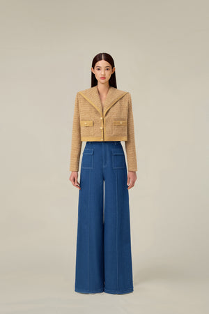 GOLD SAILOR TWEED JACKET
