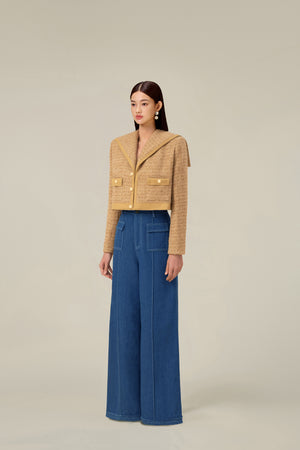 GOLD SAILOR TWEED JACKET