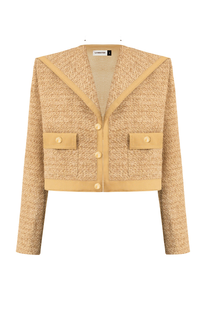 GOLD SAILOR TWEED JACKET