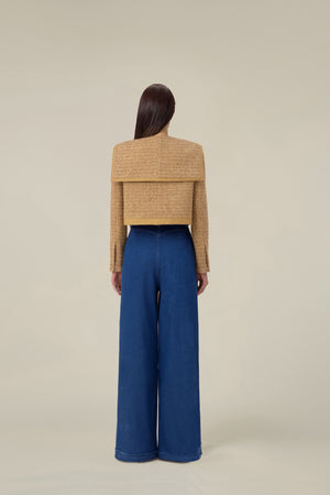 
            
                Load image into Gallery viewer, GOLD SAILOR TWEED JACKET
            
        