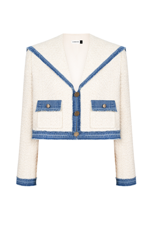 IVORY SAILOR TWEED JACKET