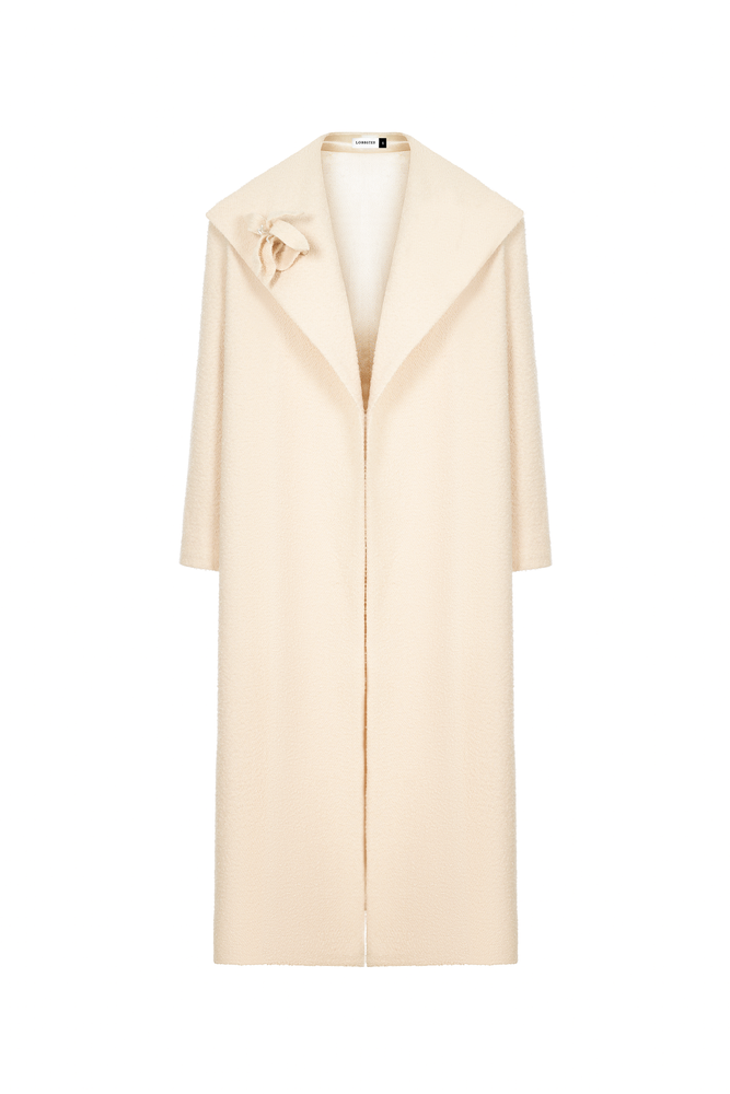 CREAM TRENCH COAT