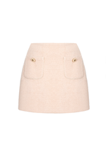 BABY KNIT MINI SKIRT