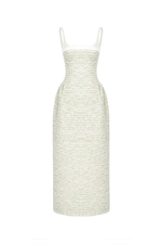 MINT TWEED DRESS