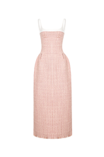 PINK TWEED DRESS