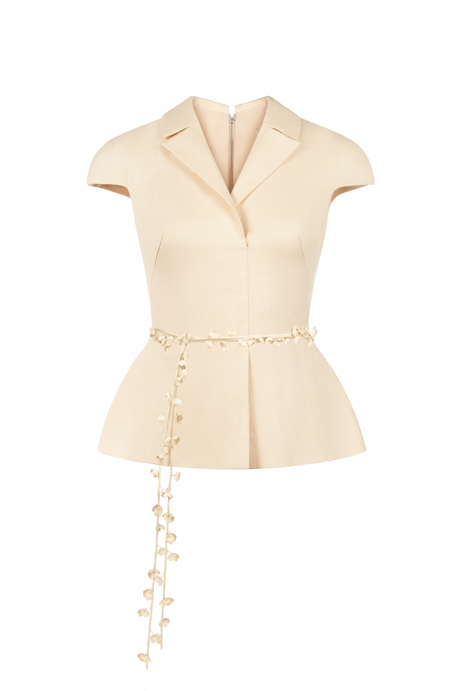 Linen Convallaria Blazer
