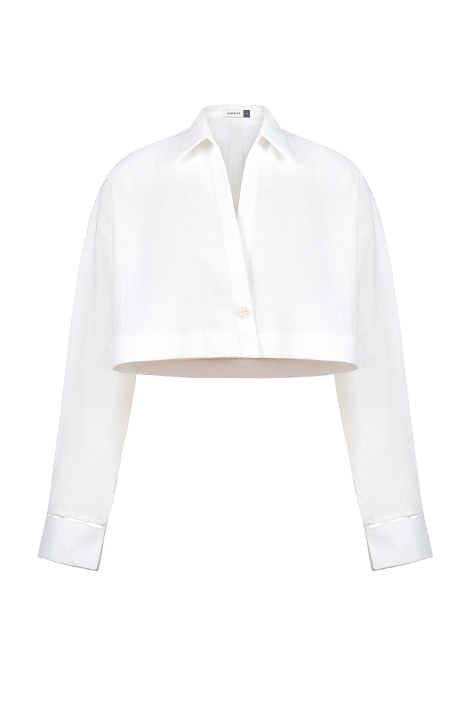 White Linen Shirt