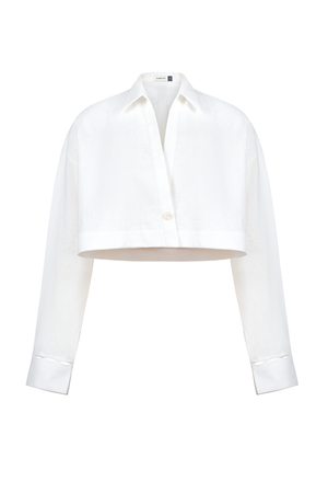White Linen Shirt