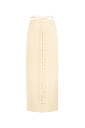 
            
                Load image into Gallery viewer, Ivory Convallaria Ivory Skirt
            
        