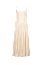 White Linen Maxi Dress