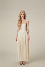White Linen Maxi Dress