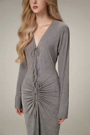 
            
                Load image into Gallery viewer, Grey Jersey Maxi Dress
            
        