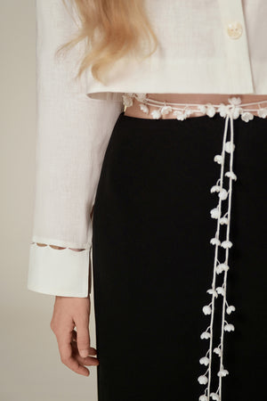 White Linen Shirt