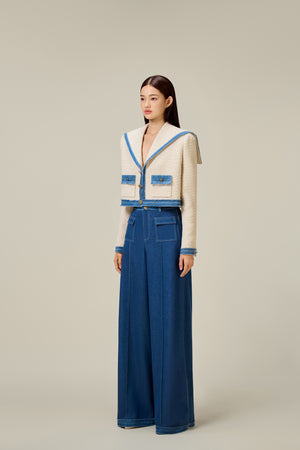 IVORY SAILOR TWEED JACKET