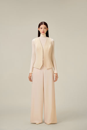 CREAM TROUSERS