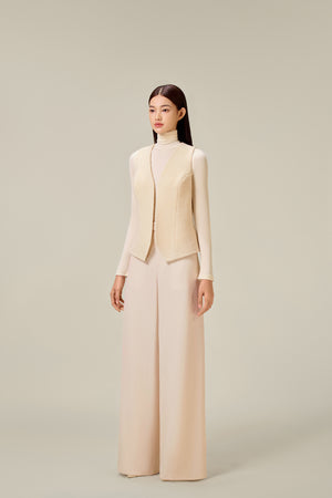CREAM WAISTCOAT