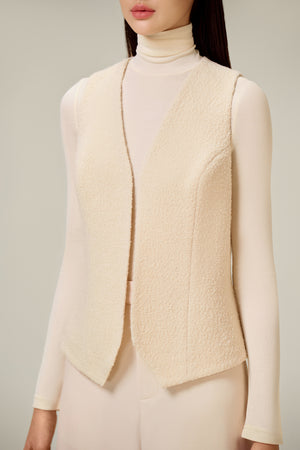 CREAM WAISTCOAT