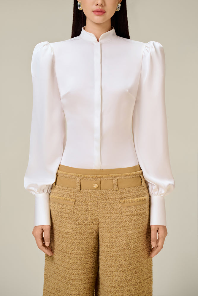 BIG SLEEVE WHITE SHIRT