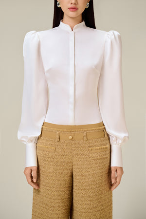 BIG SLEEVE WHITE SHIRT