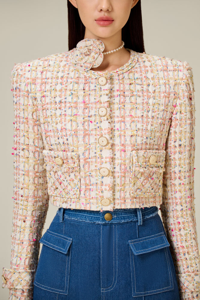 ROSEWATER TWEED JACKET