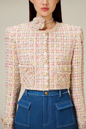 ROSEWATER TWEED JACKET