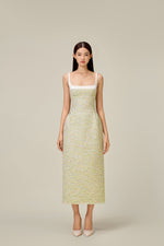MINT TWEED DRESS
