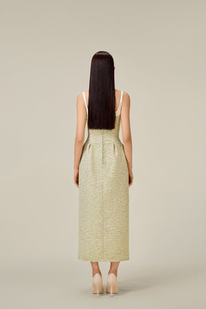 MINT TWEED DRESS