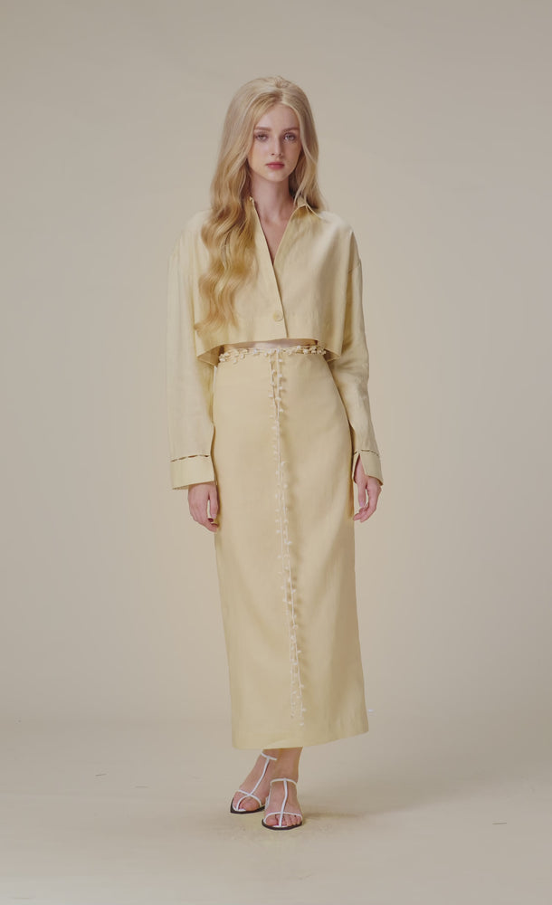 
            
                Load and play video in Gallery viewer, Ivory Convallaria Ivory Skirt
            
        