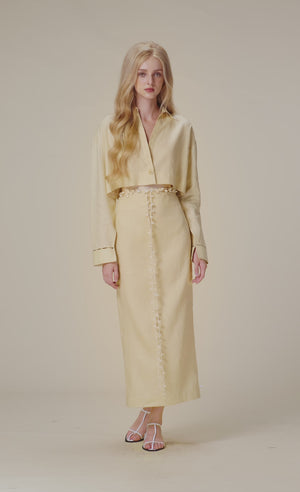 
            
                Load and play video in Gallery viewer, Ivory Convallaria Ivory Skirt
            
        
