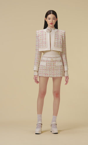 
            
                Load and play video in Gallery viewer, PINK TWEED MINI SKIRT
            
        