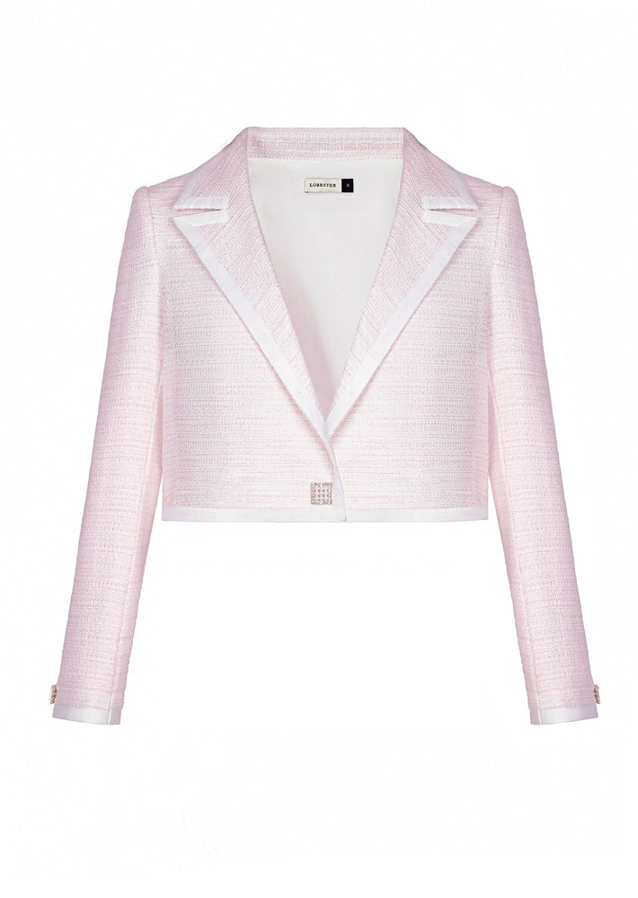 BABY PINK TWEED JACKET