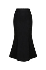 BLACK MERMAID SKIRT