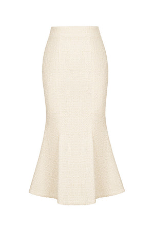 IVORY MERMAID SKIRT