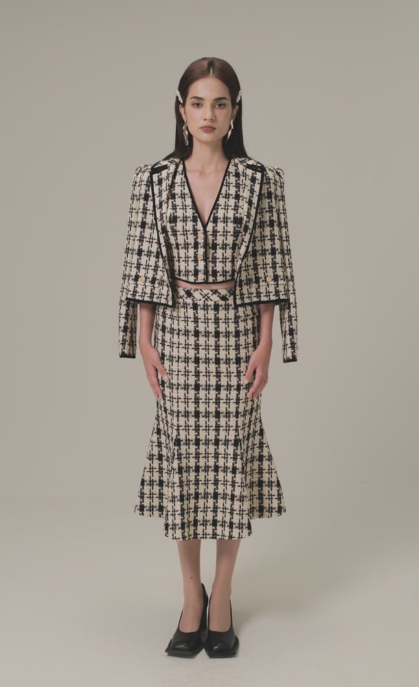 
            
                Load and play video in Gallery viewer, CLASSIC GINGHAM JACKET
            
        