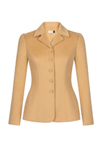 PERFECT CAMEL DOUBLE-FACED WOOL & CASHMERE BLAZER