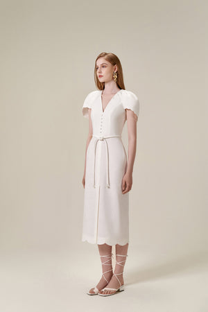 
            
                Load image into Gallery viewer, White Cloud Dress
            
        