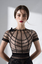 Black Lace Dress