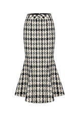 CLASSIC GINGHAM MERMAID SKIRT