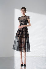 Black Butterflies Dress