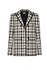 CLASSIC GINGHAM BLAZER