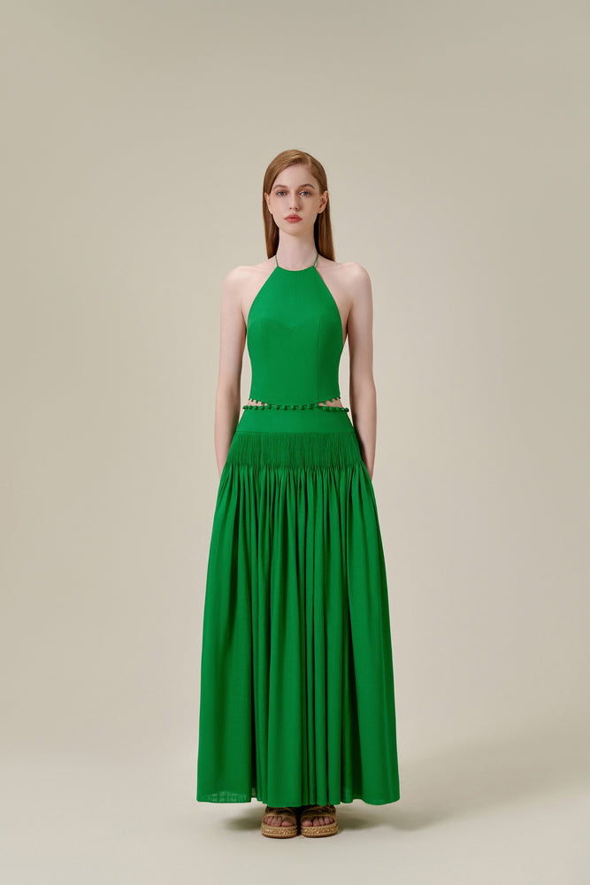 
            
                Load image into Gallery viewer, Green Maxi Dress
            
        