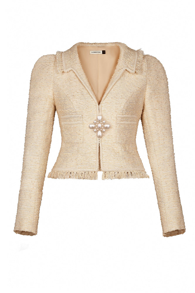 SAND TWEED JACKET