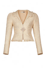 SAND TWEED JACKET