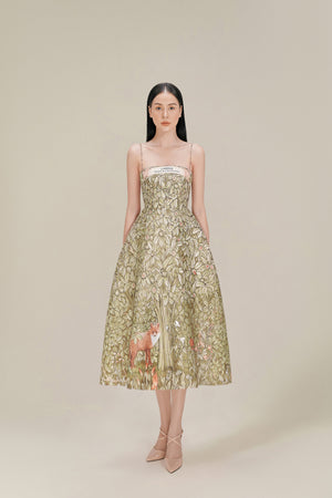 PRINTED JUNGLE DRESS