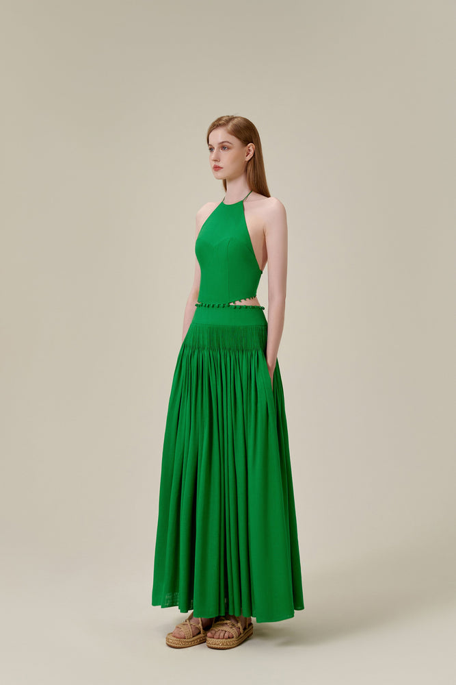 
            
                Load image into Gallery viewer, Green Maxi Dress
            
        