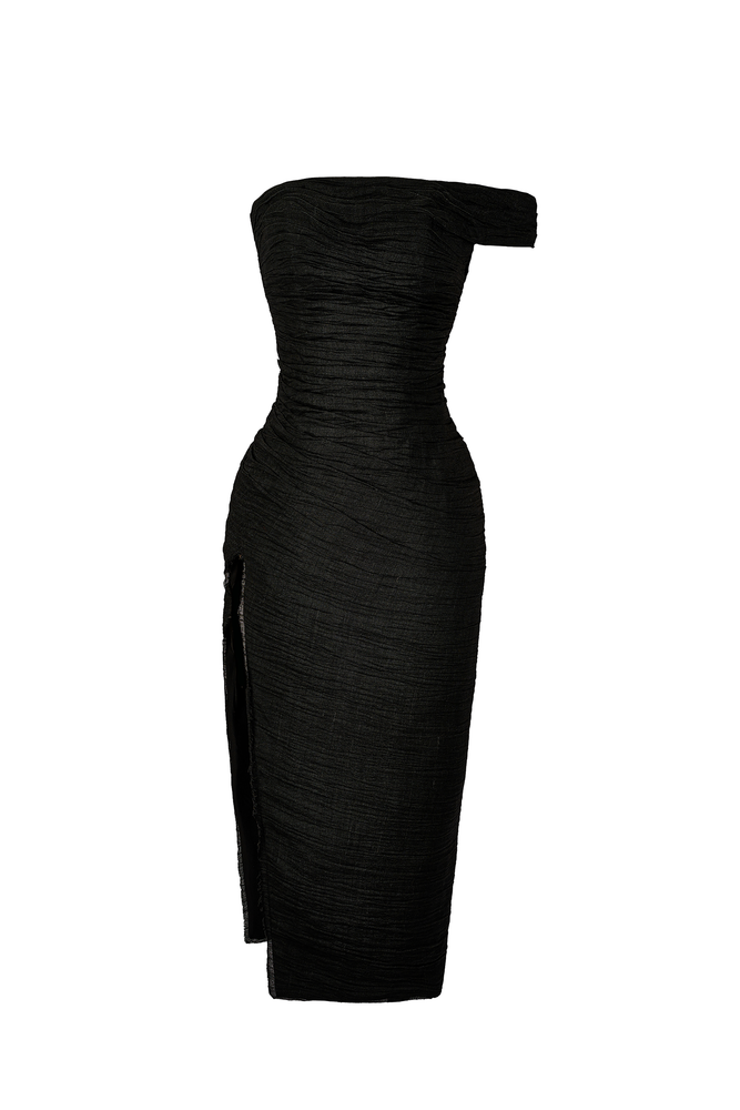 
            
                Load image into Gallery viewer, Draped Pencil Dress
            
        