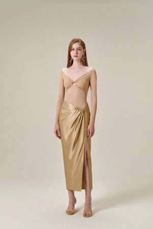 Jersey Bronze Top