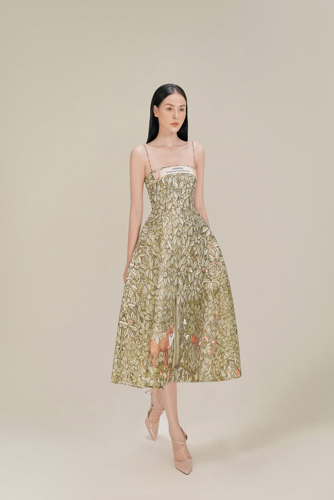 PRINTED JUNGLE DRESS